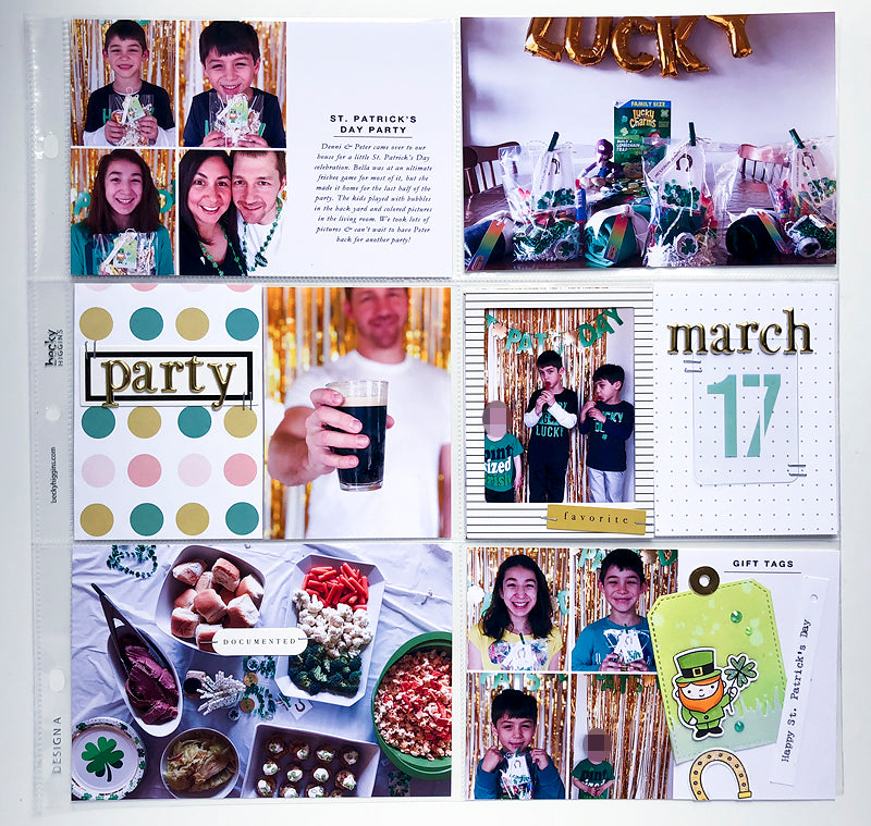 St. Patrick’s Day Pocket Page  | Adelina Starace