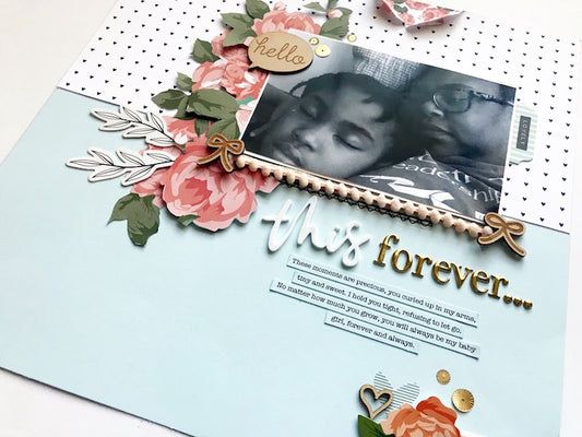 This Forever Layout Using the Henley Kit | Victoria Calvin