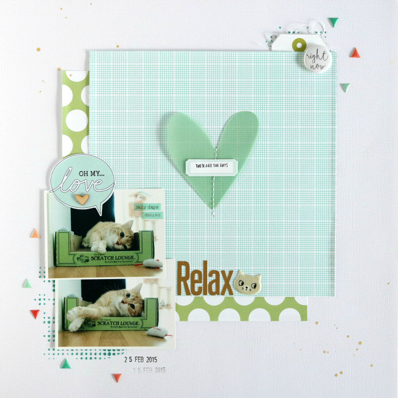 "Relax" Layout | Evelyn Wolff
