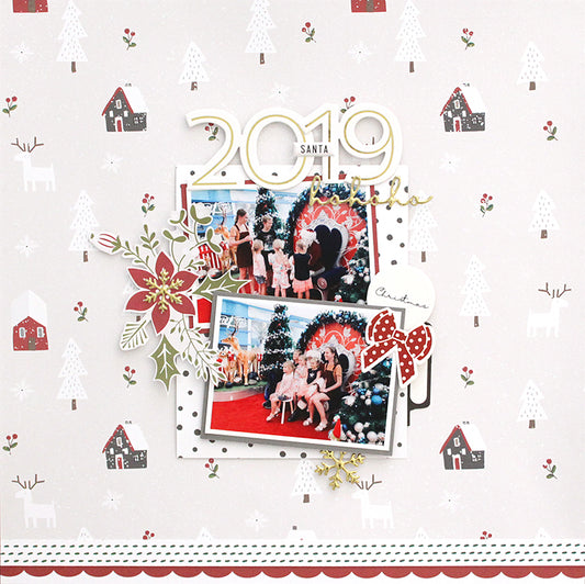 'Santa 2019' Layout | Mandy Melville