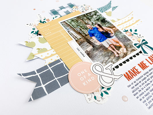 "Make Me Laugh" Layout | Shannon Dombkowski