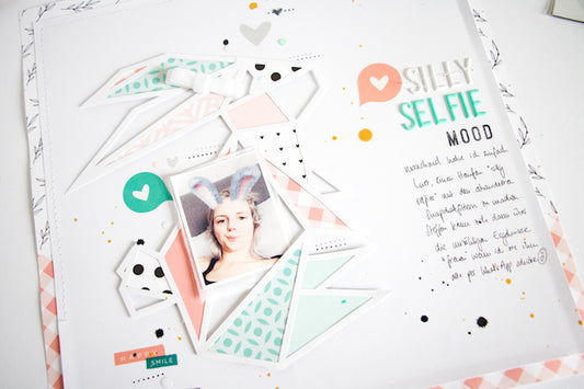 Silly Selfie Layout | Kathleen Graumüller