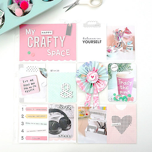 “My Crafty Space” Pocket Page | Danielle Menage-Jensen