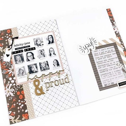 Notebook Layout | Creative Team | Lindsey Lanning