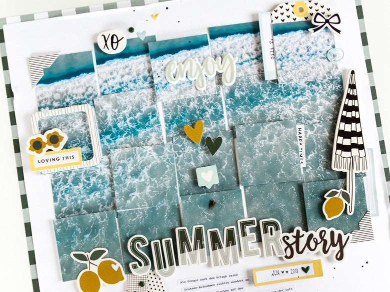"Summer Story" Layout | Ulrike Dold