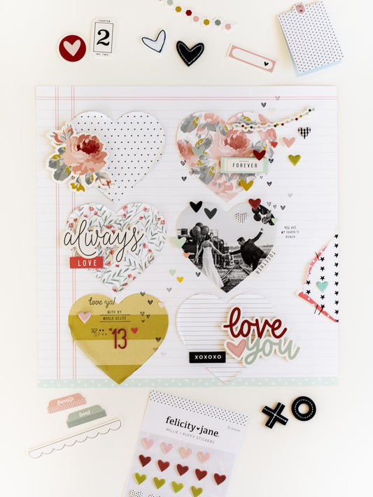 "Love You" Layout | Ulrike Dold