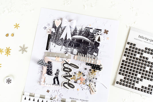 Winter Wonderland Layout with Holly & Reagan | Ulrike Dold