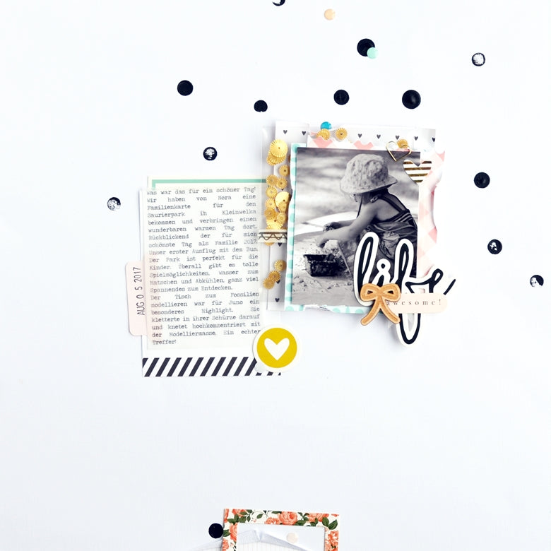 Awesome Life Layout | Anne Keller