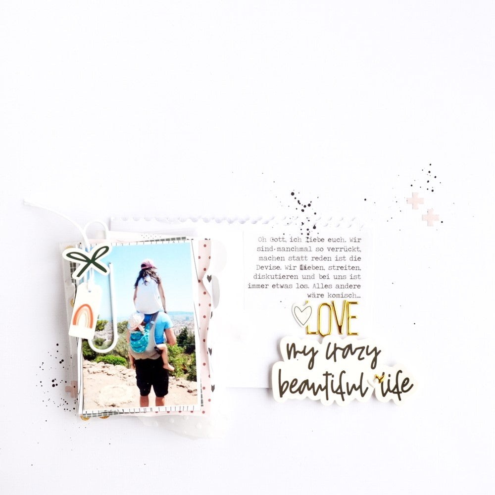 My Crazy Beautiful Life Layout | Anne Keller