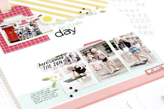 "British Day" Layout | Jana Bennett