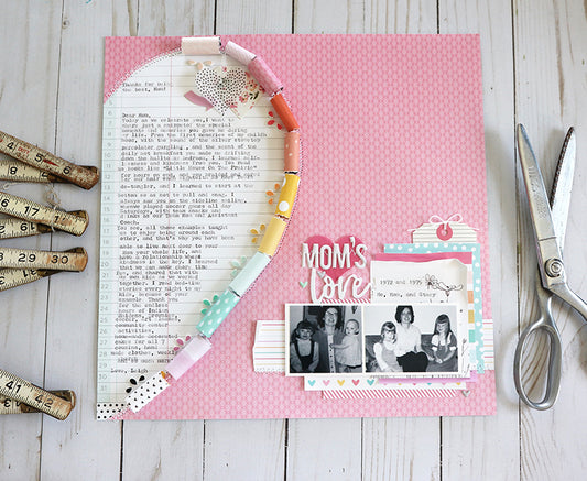 Mom's Love Layout | Leigh Ann Odynski