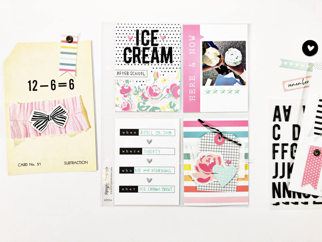 Ice Cream Pocket Page | Andrea Gray
