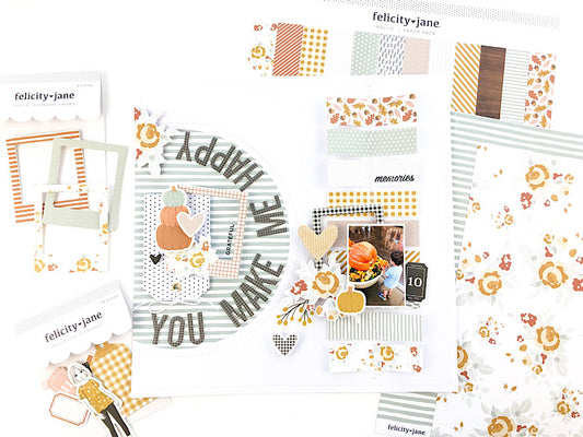 "You Make Me Happy" Layout | Karlla Dauer