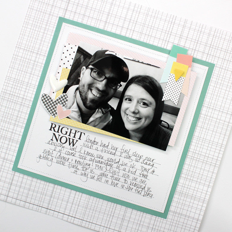 Right Now layout by Banning Lane | @FelicityJane