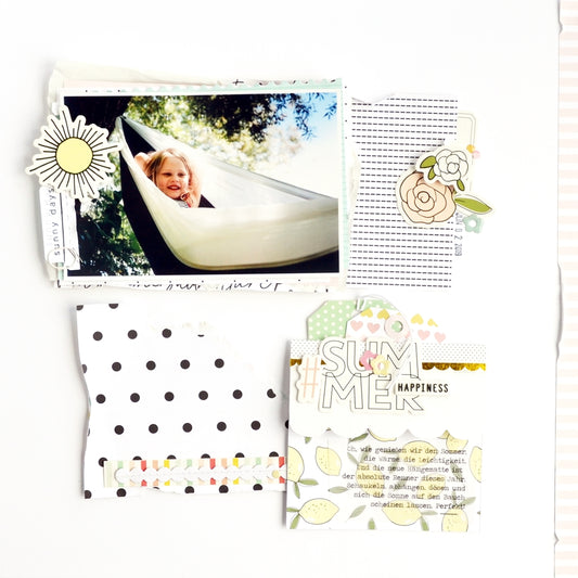 Summer Happiness Layout | Anne Keller