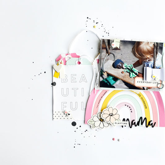 Playtime Mama Layout | Anne Keller