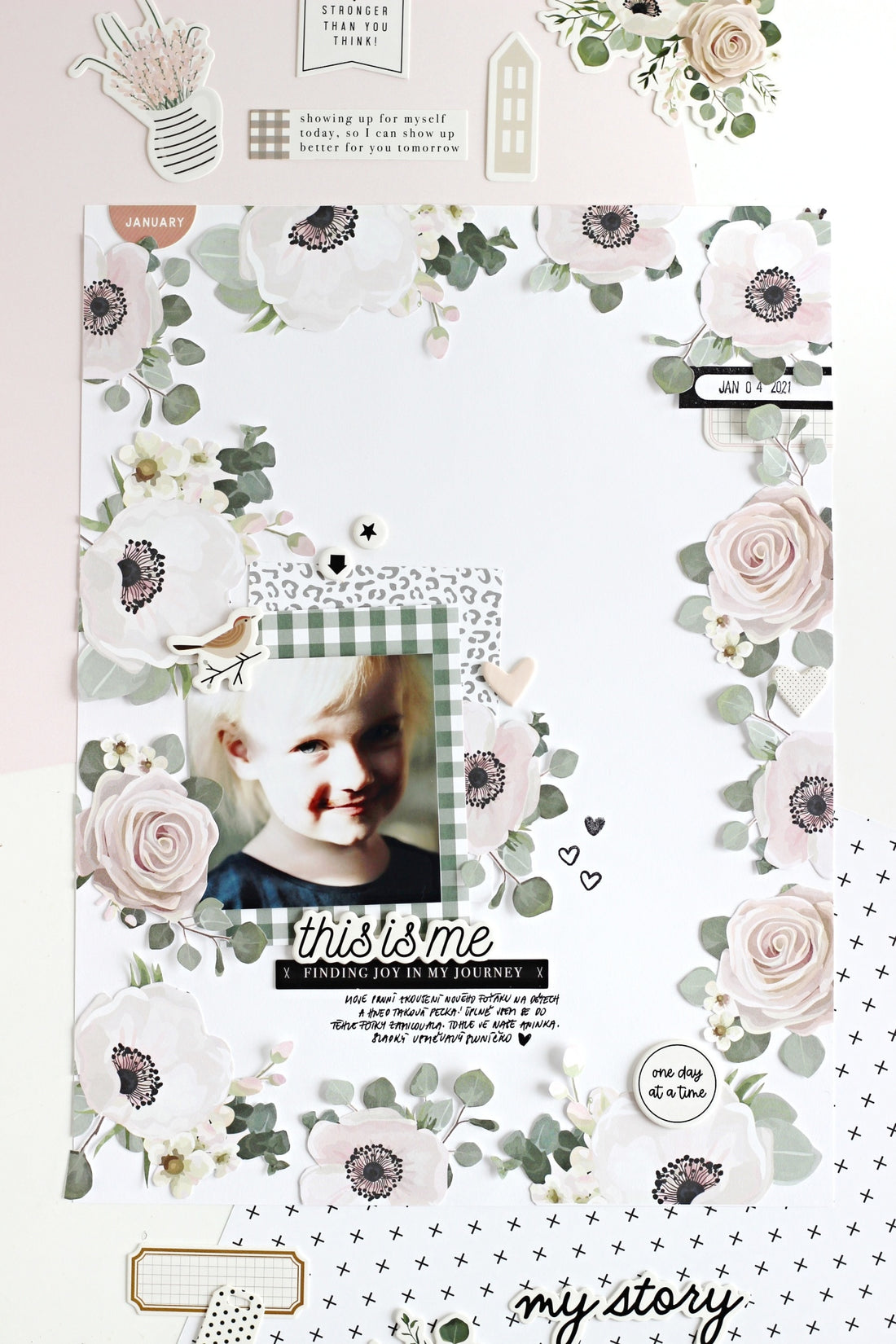 "THIS IS ME" Layout | Jana Bennett