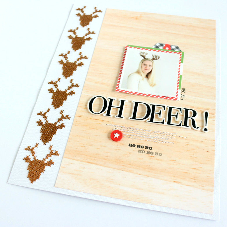 Oh Deer! Layout | Evelyn Wolff