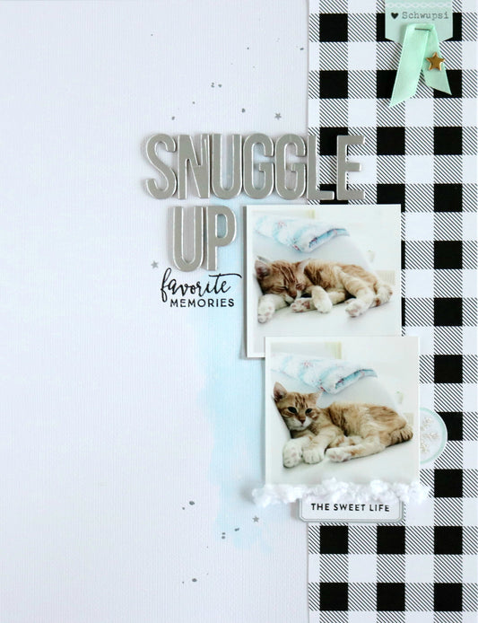 "Snuggle Up" Layout | Evelyn Wolff
