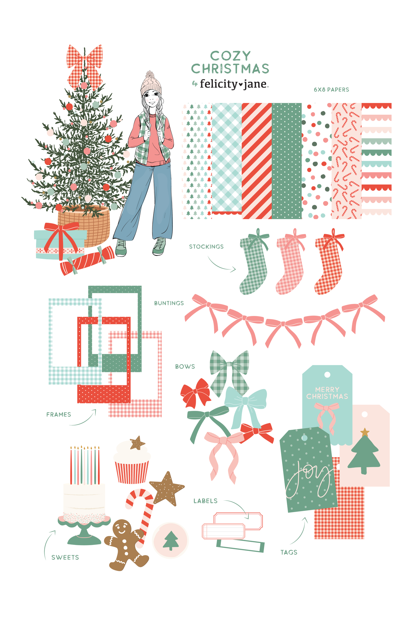 Mini Digital Collection | Cozy Christmas