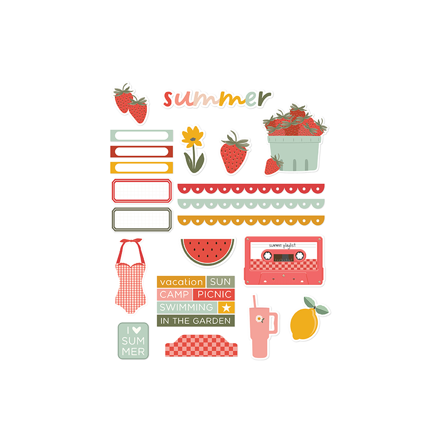 Mini Digital Kit | Happy Summer