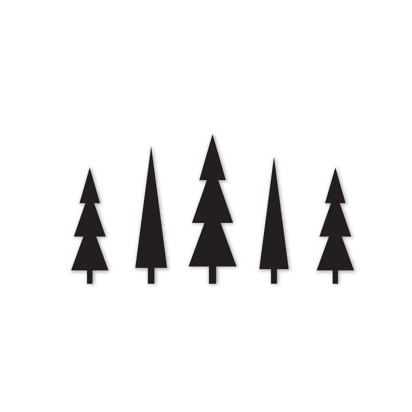 cut file | christmas trees