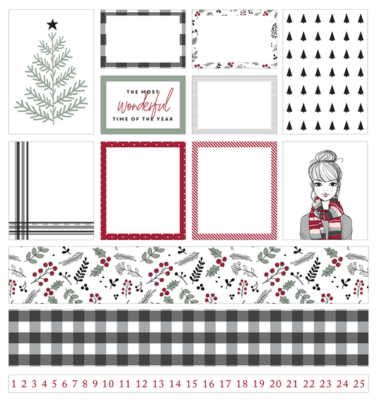 cut file | holly planner stickers