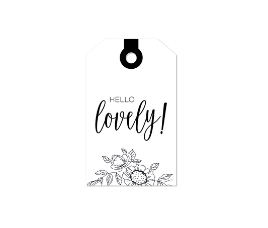 cut file | hello lovely tag