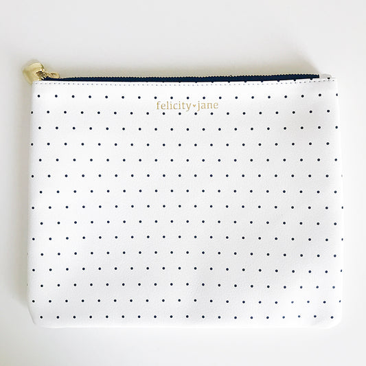 Zipper Pouch - Polkadot